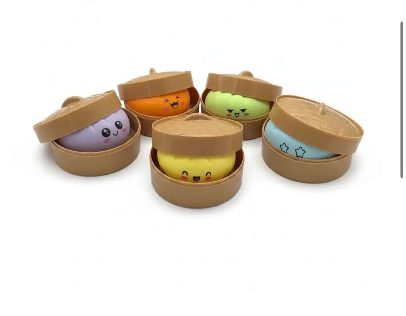 Mystery Squishy Dumplings - Emoji Series
