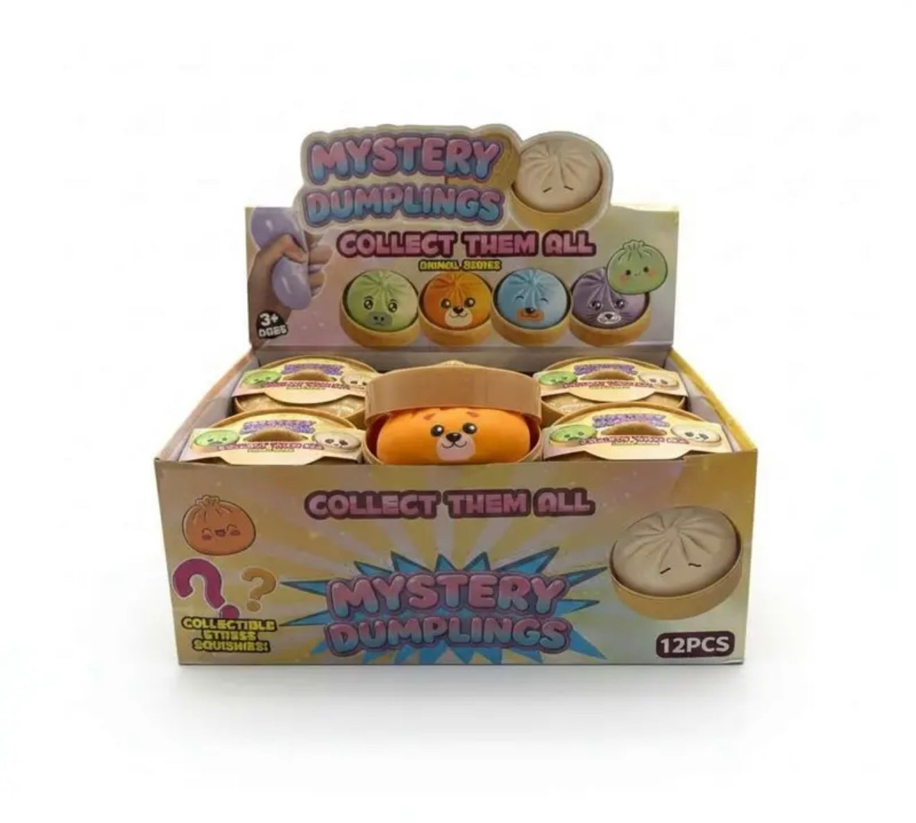 Mystery Squishy Dumplings – Animal Series