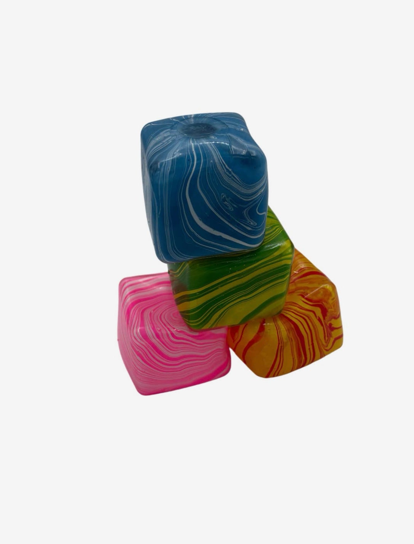 Ice Cube Squeezy Toy Tie-Dye