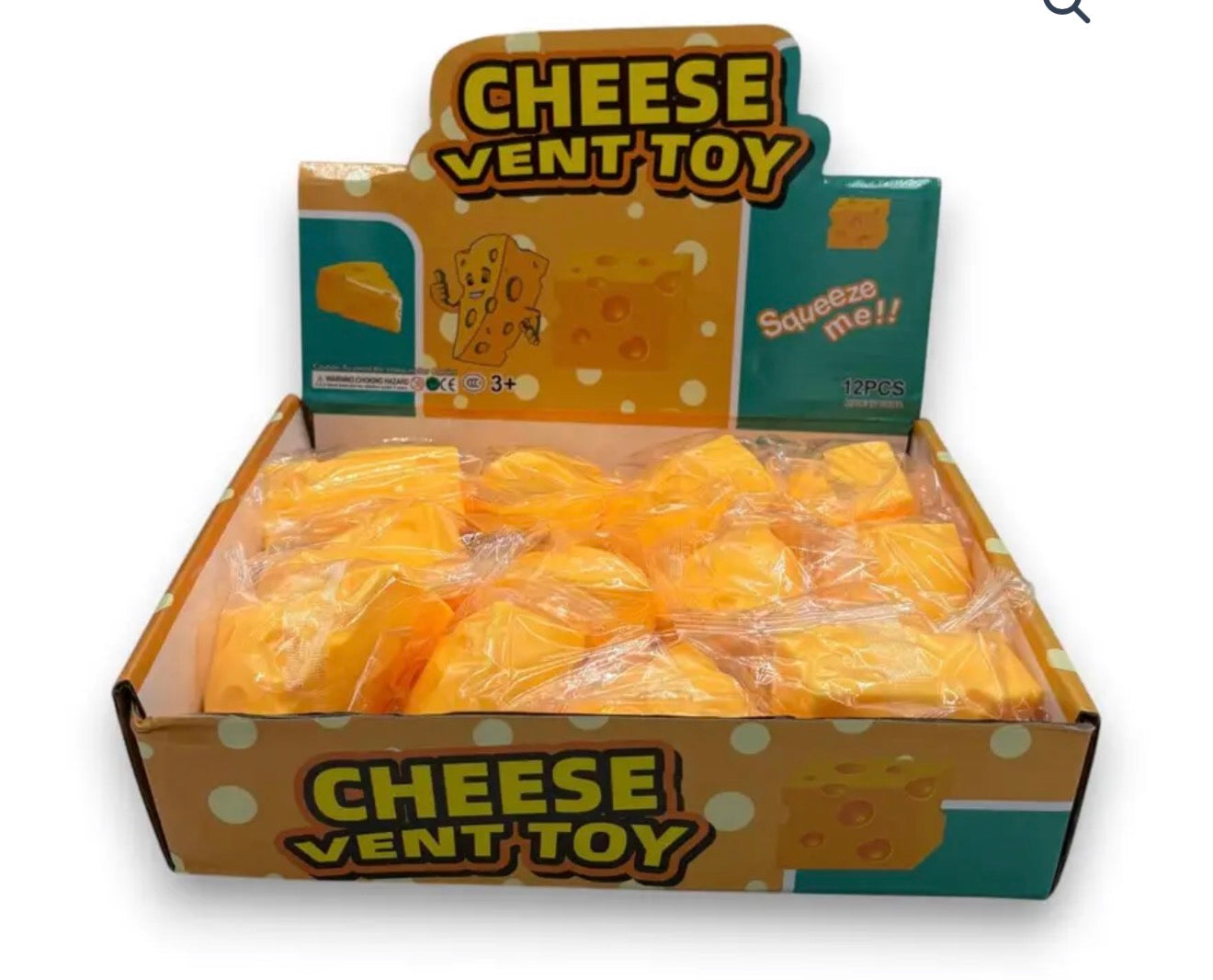 Regular Sized Cheese Toy